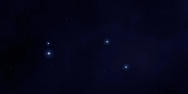 Ilustración Fondo Patrón Estrellas Realistas Espacio Interestelar Profundo Estrellas Planetas — Foto de Stock