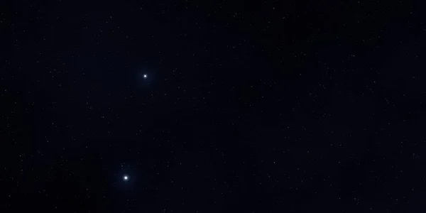 Ilustración Fondo Patrón Estrellas Realistas Espacio Interestelar Profundo Estrellas Planetas — Foto de Stock