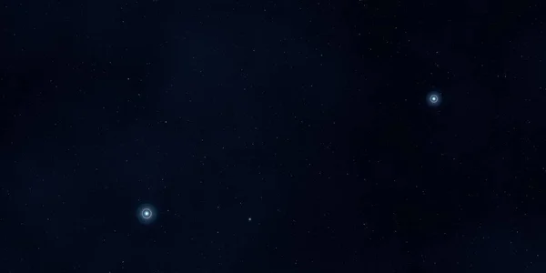 2Dイラスト 現実的な星パターンの背景 深い星間空間 星と惑星様々なSfクリエイティブな背景 宇宙芸術想像上の宇宙の背景 — ストック写真