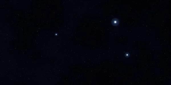 Ilustración Fondo Patrón Estrellas Realistas Espacio Interestelar Profundo Estrellas Planetas —  Fotos de Stock