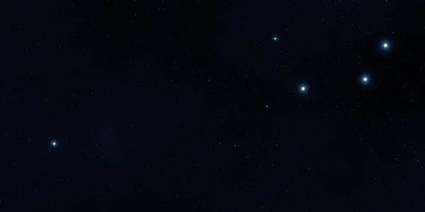 Ilustración Fondo Patrón Estrellas Realistas Espacio Interestelar Profundo Estrellas Planetas — Foto de Stock