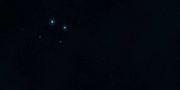 2Dイラスト 現実的な星パターンの背景 深い星間空間 星と惑星様々なSfクリエイティブな背景 宇宙芸術想像上の宇宙の背景 — ストック写真