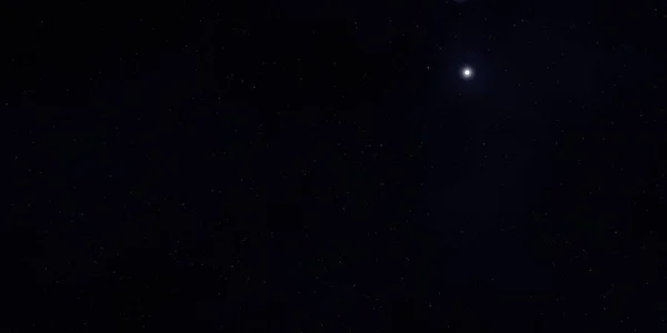 2Dイラスト 現実的な星パターンの背景 深い星間空間 星と惑星様々なSfクリエイティブな背景 宇宙芸術想像上の宇宙の背景 — ストック写真