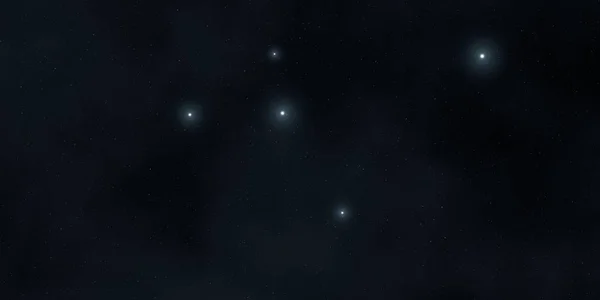 2Dイラスト 現実的な星パターンの背景 深い星間空間 星と惑星様々なSfクリエイティブな背景 宇宙芸術想像上の宇宙の背景 — ストック写真