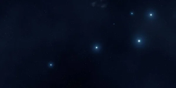 Vacker Kosmos Bakgrund Med Rymd Figurer — Stockfoto