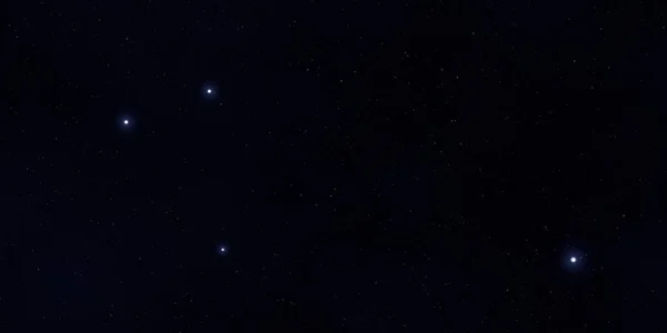 2Dイラスト 現実的な星パターンの背景 深い星間空間 星と惑星様々なSfクリエイティブな背景 宇宙芸術想像上の宇宙の背景 — ストック写真