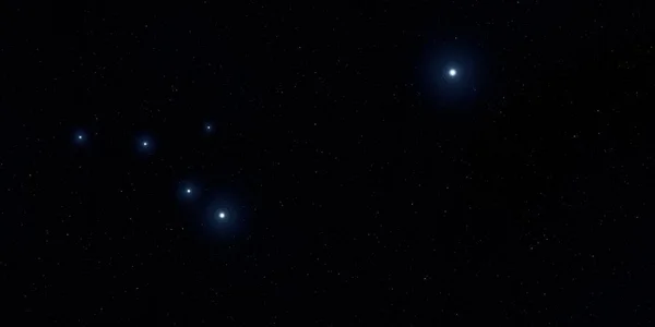 Hermoso Cosmos Astronomía Fondo Con Estrellas — Foto de Stock