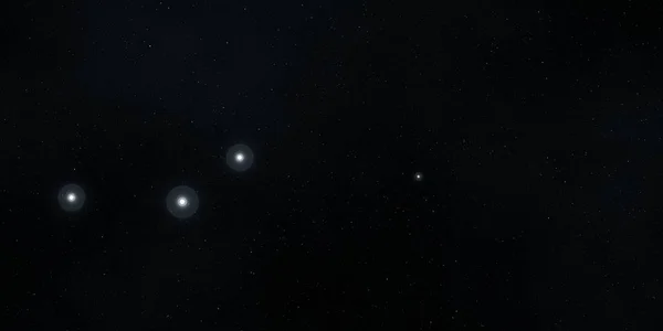 美丽的宇宙天文学背景与星星 — 图库照片