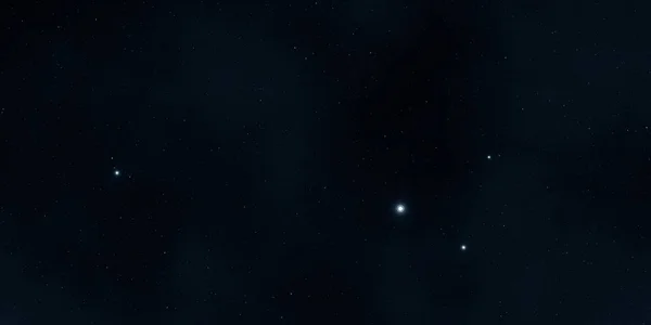 2Dイラスト 現実的な星パターンの背景 深い星間空間 星と惑星様々なSfクリエイティブな背景 宇宙芸術想像上の宇宙の背景 — ストック写真