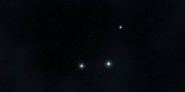 2d illüstrasyon. Gerçekçi yıldızlar desen arka plan. Derin yıldızlararası uzay. Yıldızlar ve gezegenler. Çeşitli bilim kurgu yaratıcı fon. Uzay sanatı. Hayali kozmik fon