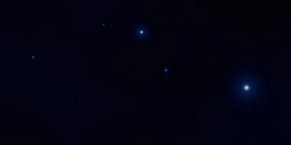 Галактика Черном Фоне — стоковое фото