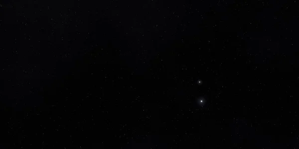 2Dイラスト 現実的な星パターンの背景 深い星間空間 星と惑星様々なSfクリエイティブな背景 宇宙芸術想像上の宇宙の背景 — ストック写真