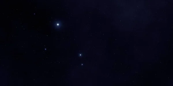 2Dイラスト 現実的な星パターンの背景 深い星間空間 星と惑星様々なSfクリエイティブな背景 宇宙芸術想像上の宇宙の背景 — ストック写真