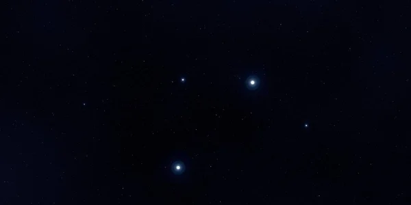 Ilustración Fondo Patrón Estrellas Realistas Espacio Interestelar Profundo Estrellas Planetas — Foto de Stock