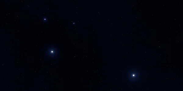 2Dイラスト 現実的な星パターンの背景 深い星間空間 星と惑星様々なSfクリエイティブな背景 宇宙芸術想像上の宇宙の背景 — ストック写真