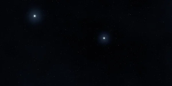 逼真的星星图案背景 深海星际空间 恒星和行星各种科幻创作背景 空间艺术 想象宇宙背景 — 图库照片