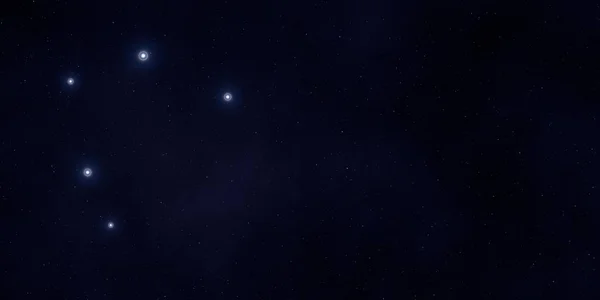 逼真的星星图案背景 深海星际空间 恒星和行星各种科幻创作背景 空间艺术 想象宇宙背景 — 图库照片