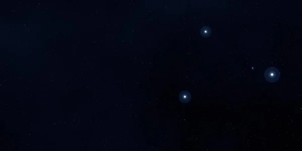 逼真的星星图案背景 深海星际空间 恒星和行星各种科幻创作背景 空间艺术 想象宇宙背景 — 图库照片