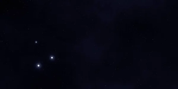 逼真的星星图案背景 深海星际空间 恒星和行星各种科幻创作背景 空间艺术 想象宇宙背景 — 图库照片