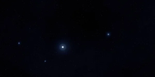 星と美しい宇宙天文学の背景 — ストック写真