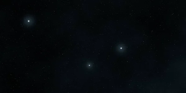 逼真的星星图案背景 深海星际空间 恒星和行星各种科幻创作背景 空间艺术 想象宇宙背景 — 图库照片