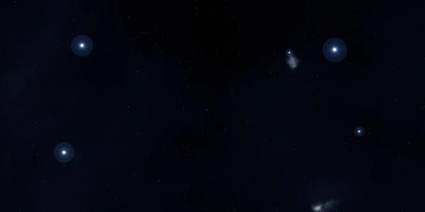 逼真的星星图案背景 深海星际空间 恒星和行星各种科幻创作背景 空间艺术 想象宇宙背景 — 图库照片