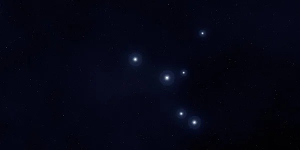 2Dイラスト 現実的な星パターンの背景 深い星間空間 星と惑星様々なSfクリエイティブな背景 宇宙芸術想像上の宇宙の背景 — ストック写真