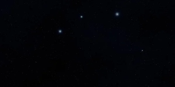 2Dイラスト 現実的な星パターンの背景 深い星間空間 星と惑星様々なSfクリエイティブな背景 宇宙芸術想像上の宇宙の背景 — ストック写真