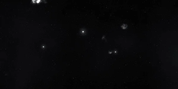 Ilustración Fondo Patrón Estrellas Realistas Espacio Interestelar Profundo Estrellas Planetas — Foto de Stock