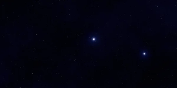 2Dイラスト 現実的な星パターンの背景 深い星間空間 星と惑星様々なSfクリエイティブな背景 宇宙芸術想像上の宇宙の背景 — ストック写真