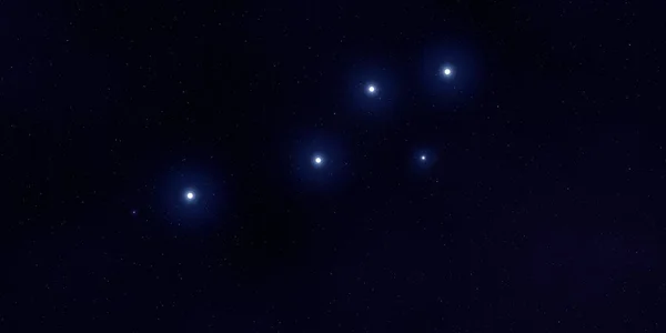 Sfondo Astronomico Spazio Esterno Cielo Scuro Con Stelle — Foto Stock