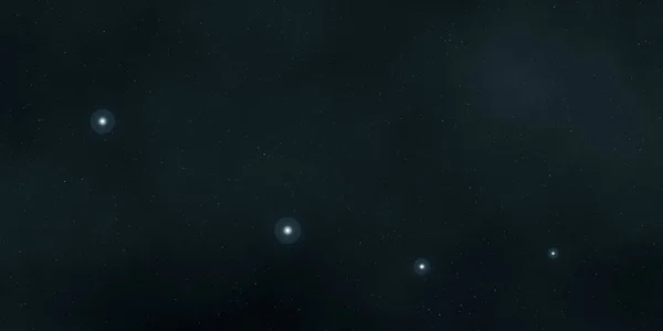 逼真的星星图案背景 深海星际空间 恒星和行星各种科幻创作背景 空间艺术 想象宇宙背景 — 图库照片