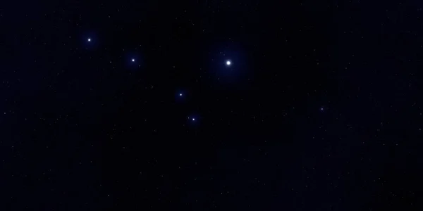 Галактика Голубом Небе — стоковое фото
