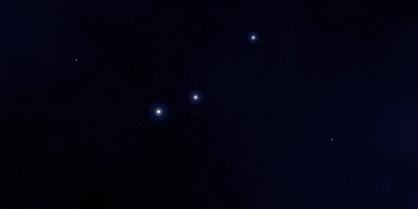 2Dイラスト 現実的な星パターンの背景 深い星間空間 星と惑星様々なSfクリエイティブな背景 宇宙芸術想像上の宇宙の背景 — ストック写真