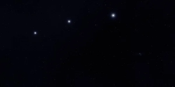 2Dイラスト 現実的な星パターンの背景 深い星間空間 星と惑星様々なSfクリエイティブな背景 宇宙芸術想像上の宇宙の背景 — ストック写真