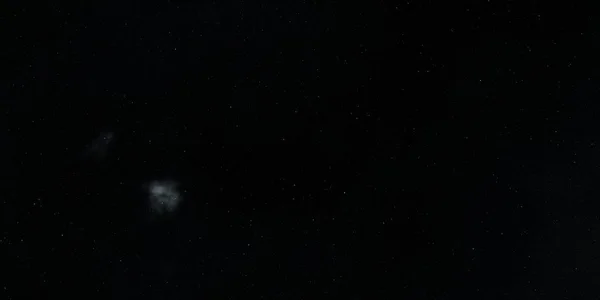 2Dイラスト 現実的な星パターンの背景 深い星間空間 星と惑星様々なSfクリエイティブな背景 宇宙芸術想像上の宇宙の背景 — ストック写真