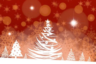 soyut ve parlak noel arka plan 