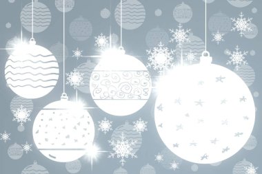 Yeni yıl kartı arka plan