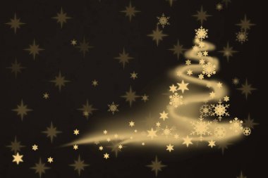 Yeni yıl kartı arka plan