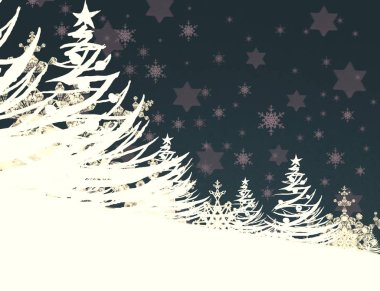 parlak Noel arka plan