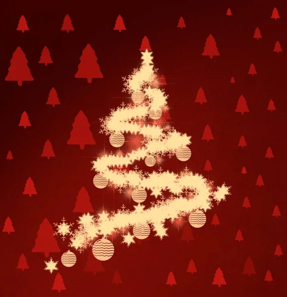 Fondo Navidad Brillante Abstracto — Foto de Stock