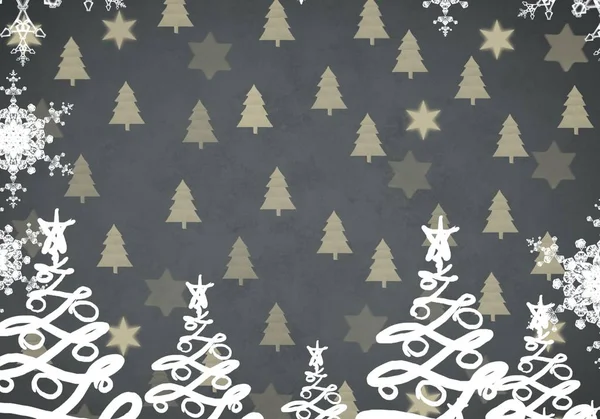 抽象的なクリスマスの背景 コピースペースのためのクリスマスカード — ストック写真