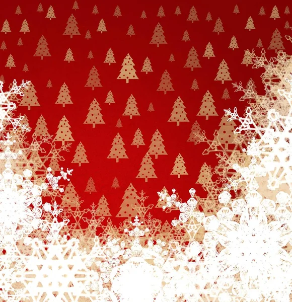 Abstract Seamless Background Snowflakes — Stock Photo, Image