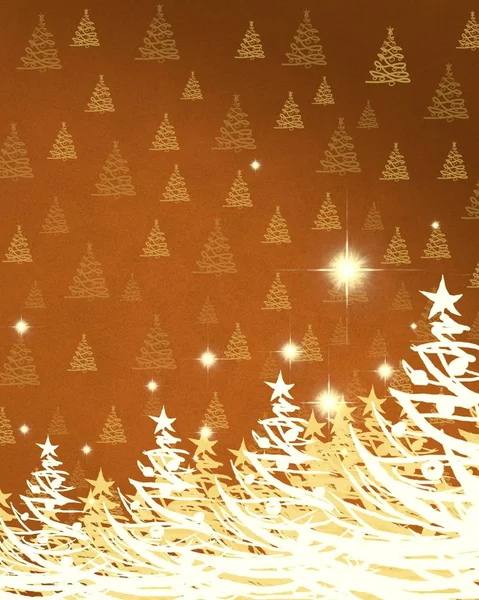 Creatieve Kerst Kunst Nieuwjaar Kaart Achtergrond — Stockfoto