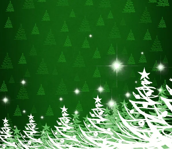 Kreative Weihnachtskunst Hintergrund Für Neujahrskarten — Stockfoto