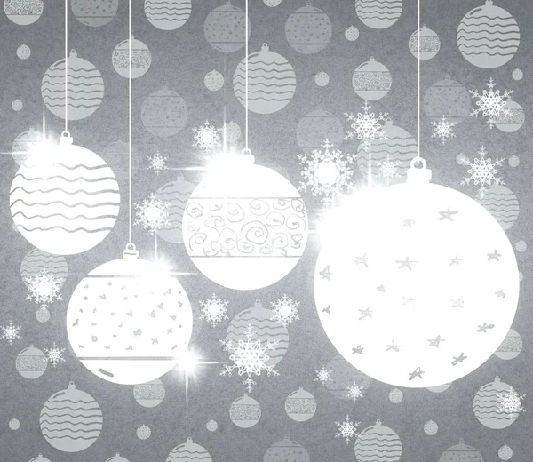 Abstract Christmas Background New Year Banner — Stock Photo, Image