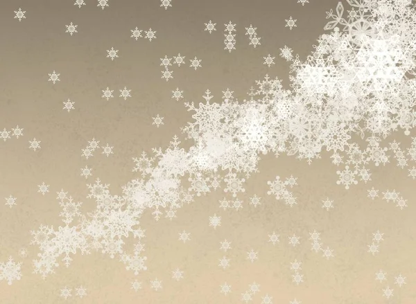 Abstract Seamless Background Snowflakes — Stock Photo, Image