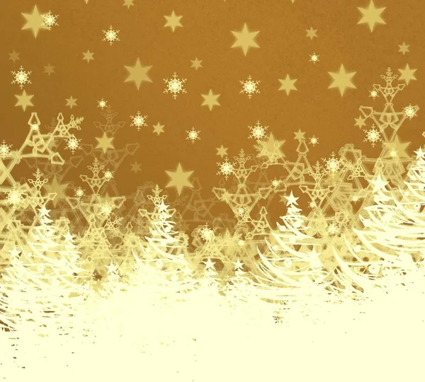 抽象和闪亮的圣诞背景 — 图库照片