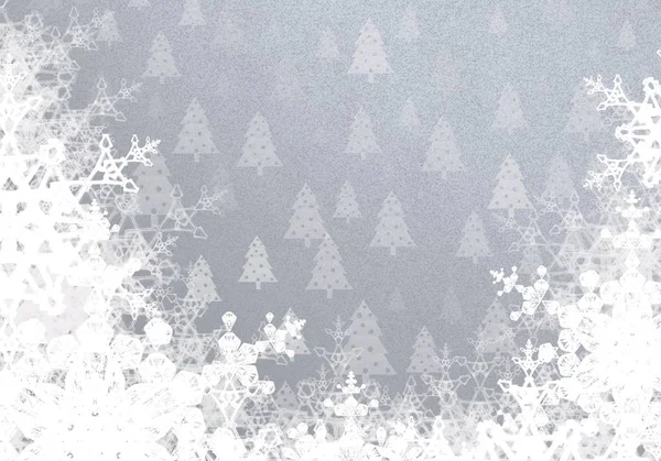 Abstract Christmas Achtergrond Nieuwjaar Banner — Stockfoto