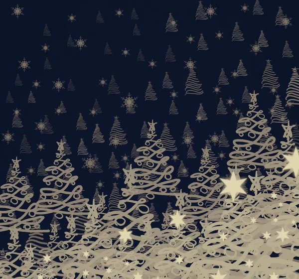 Fondo Abstracto Navidad Banner Año Nuevo — Foto de Stock